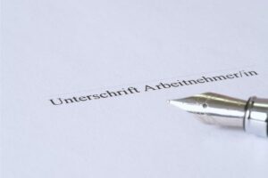 Vertragsänderung Arbeitsvertrag